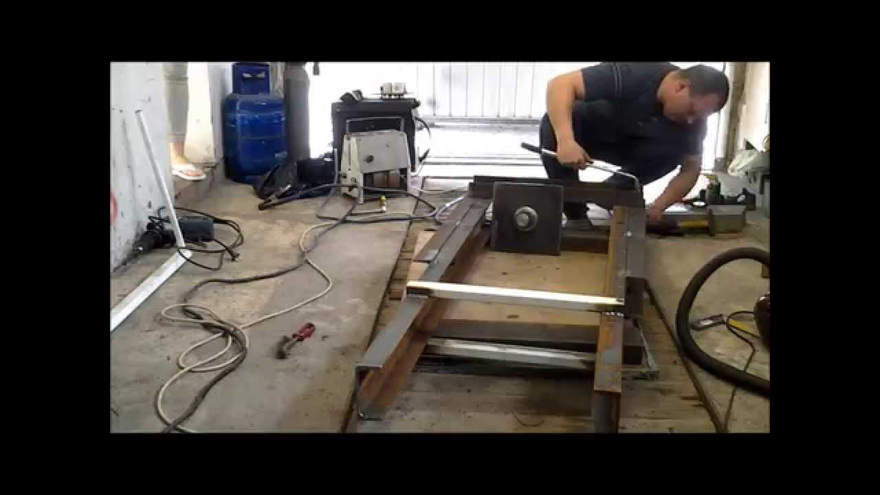 prasa hydrauliczna część trzecia/homemade hydraulic press part3