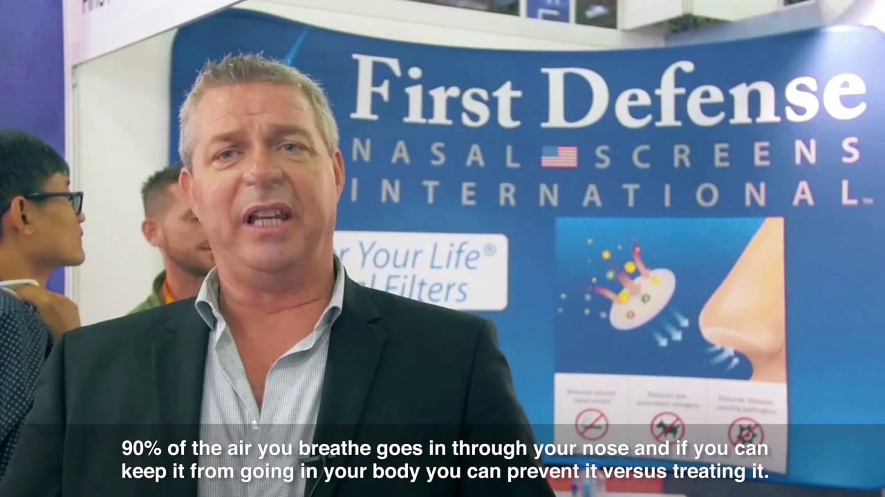 MEDICAL FAIR ASIA 2016: First Defense Nasal Screen Corporation