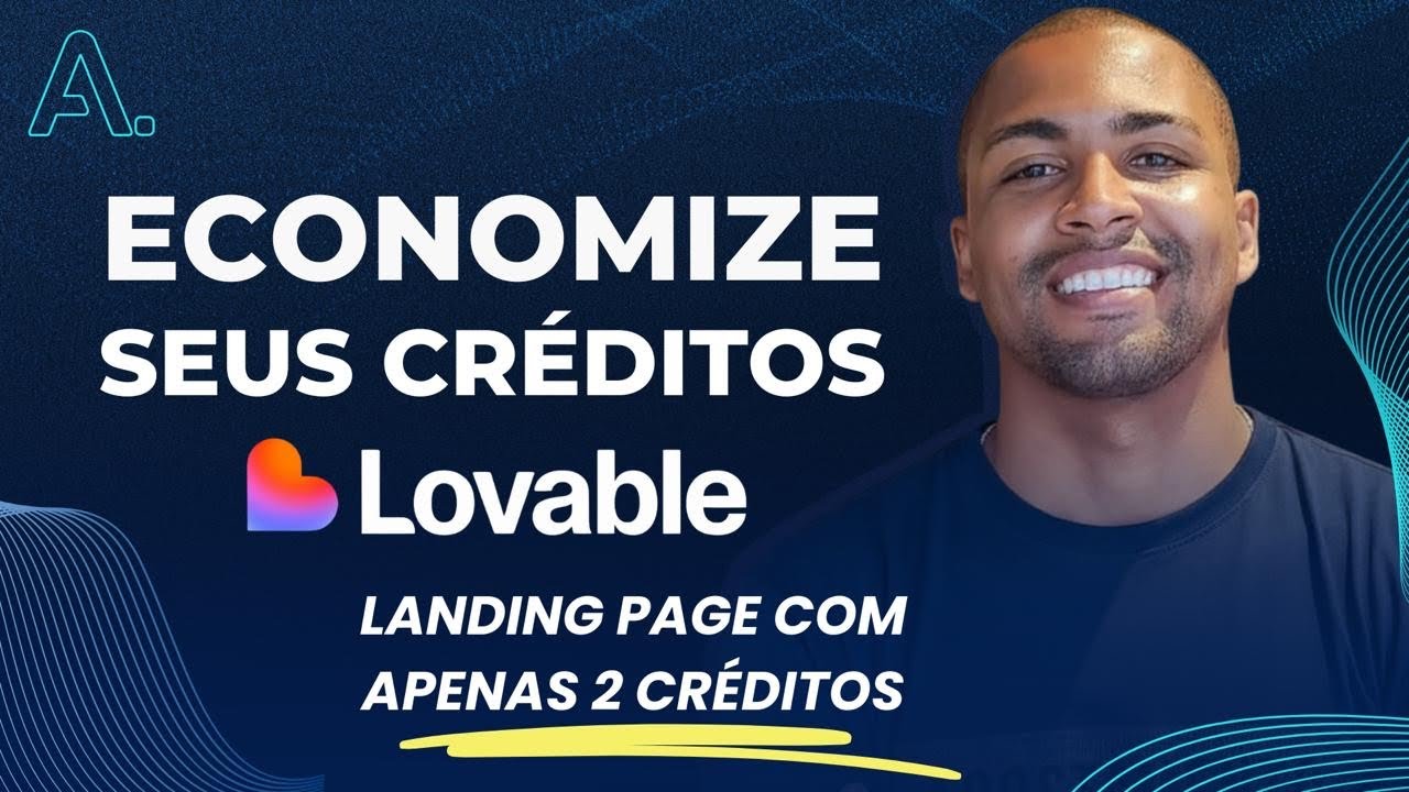 Como criar uma landing page do zero no LOVABLE gastando apenas 2 CRÉDITOS + DOMÍNIO GRÁTIS