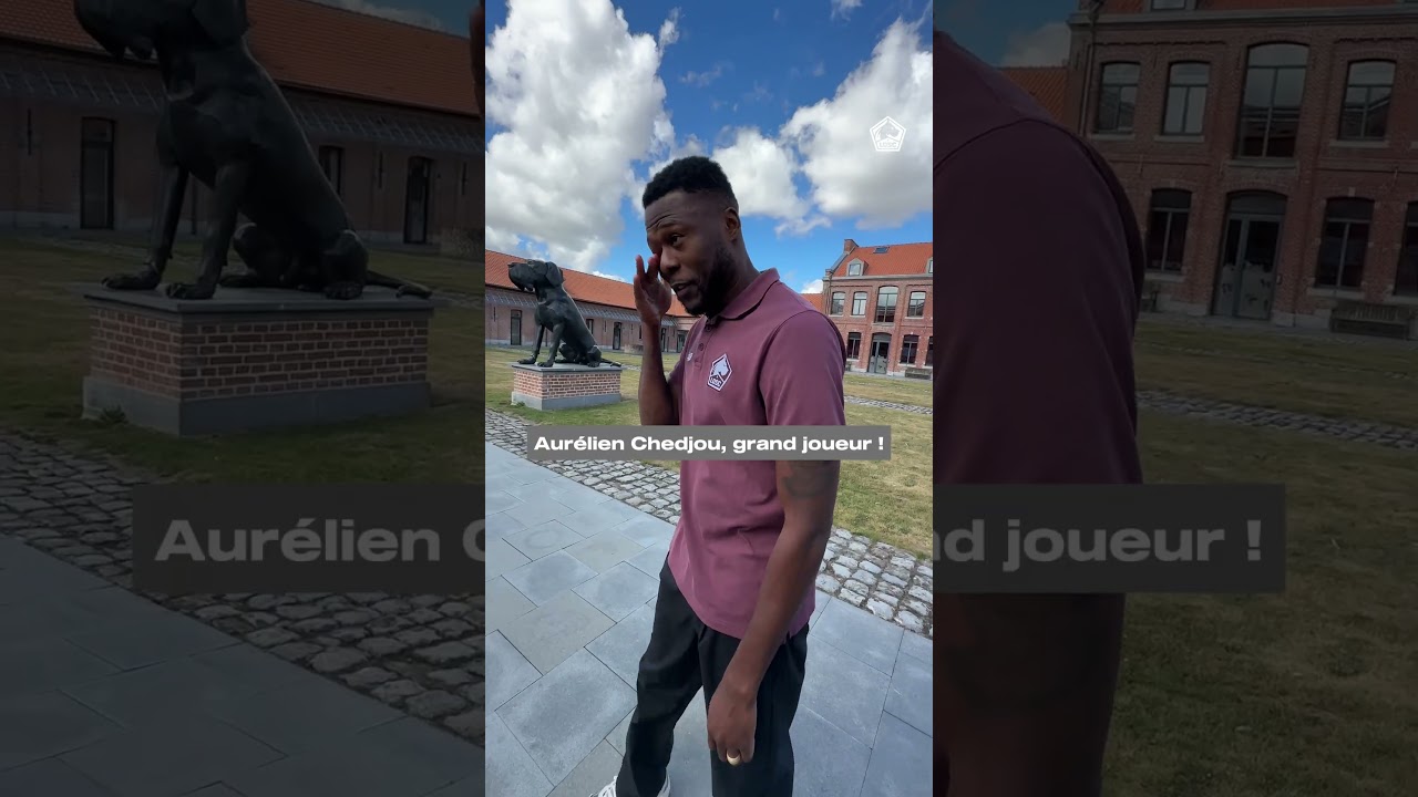 Chancel Mbemba rencontre Aur&eacute;lien Chedjou &agrave; son arriv&eacute;e &agrave; Lille 🇨🇩🤝🇨🇲