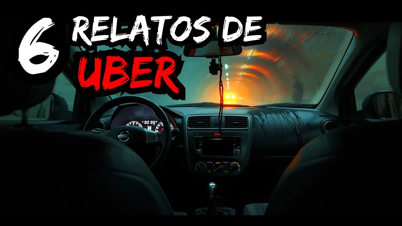 6 HISTORIAS DE TERROR DE VIAJES EN UBER EN MÉXICO | 1 HORA DE RELATOS