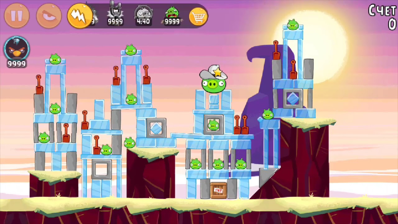 Angry Birds Classic All Mighty League Test Levels