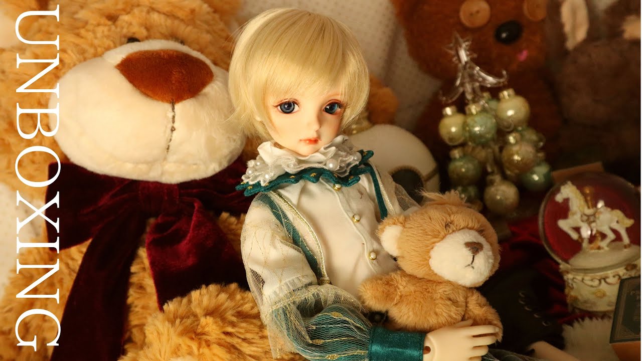BJD】【DOLL　ZONE】RAY　unboxing【dolk】DOLL　ZONE　RAYくんお迎えしました！！【カエルの王子様】