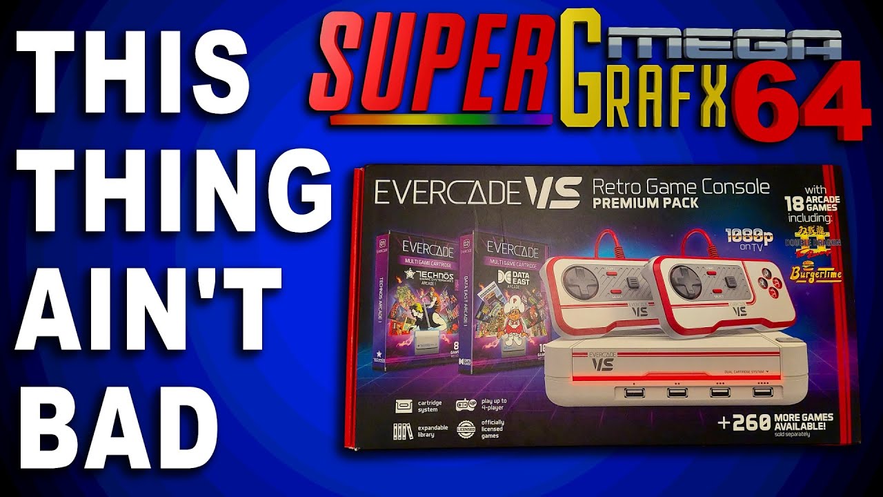 The Evercade Vs - A Pretty Nice Console