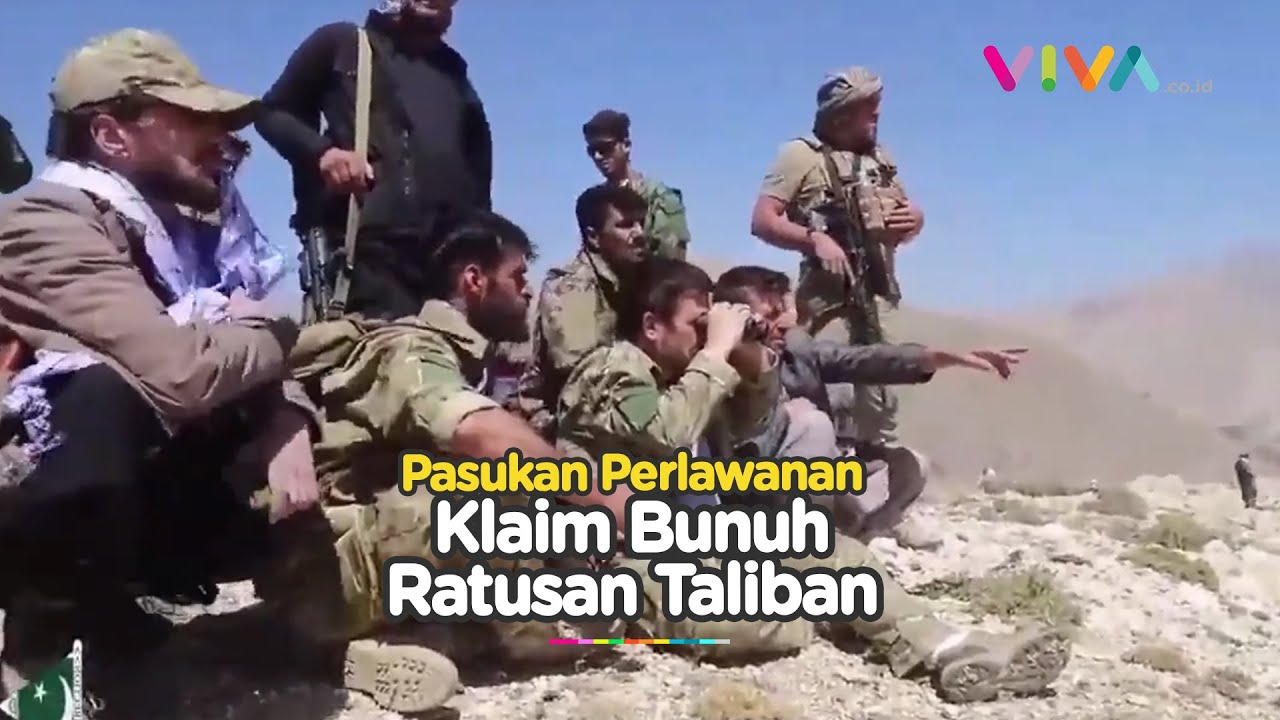 Perang Dahsyat Meletus! Ratusan Taliban Tewas Dibunuh Pasukan Perlawanan