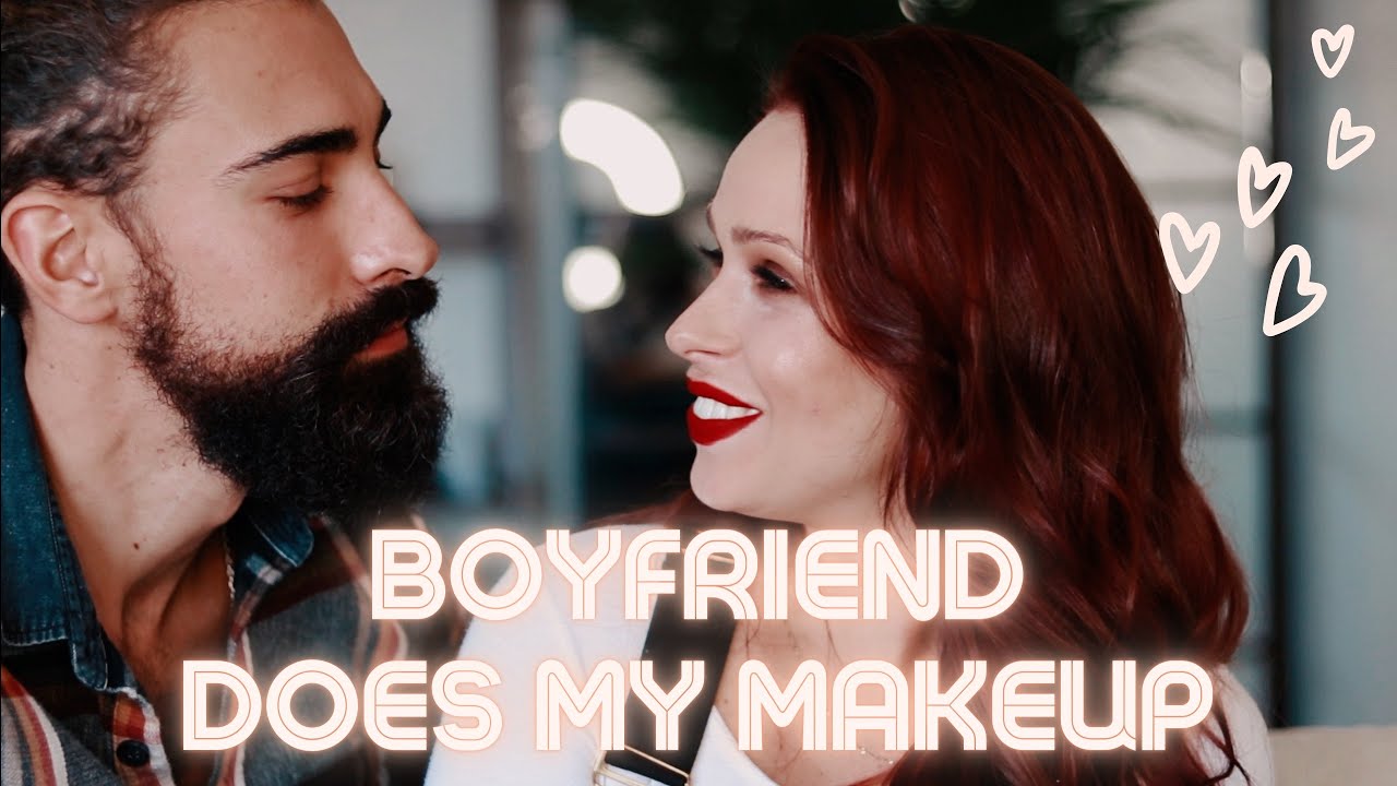 BOYFRIEND DOES MY MAKEUP | Rutele
