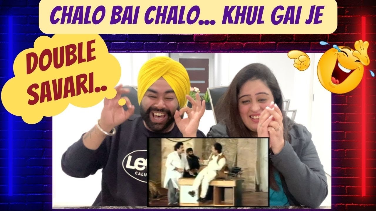 Punjabi Reaction On Superhit Pakistani Stage Drama...Double Savari #amanullahkhan #sohailahmed #pbr