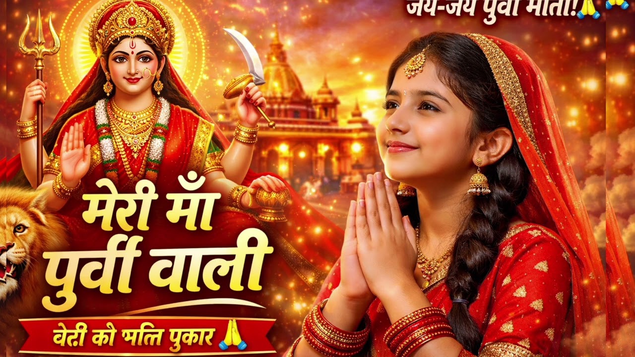 जय जय पूर्वी माता 🙏 | बेटी की भक्ति पुकार | New Devi Bhajan 2026 #song#bhajansongshindi#viral#music 