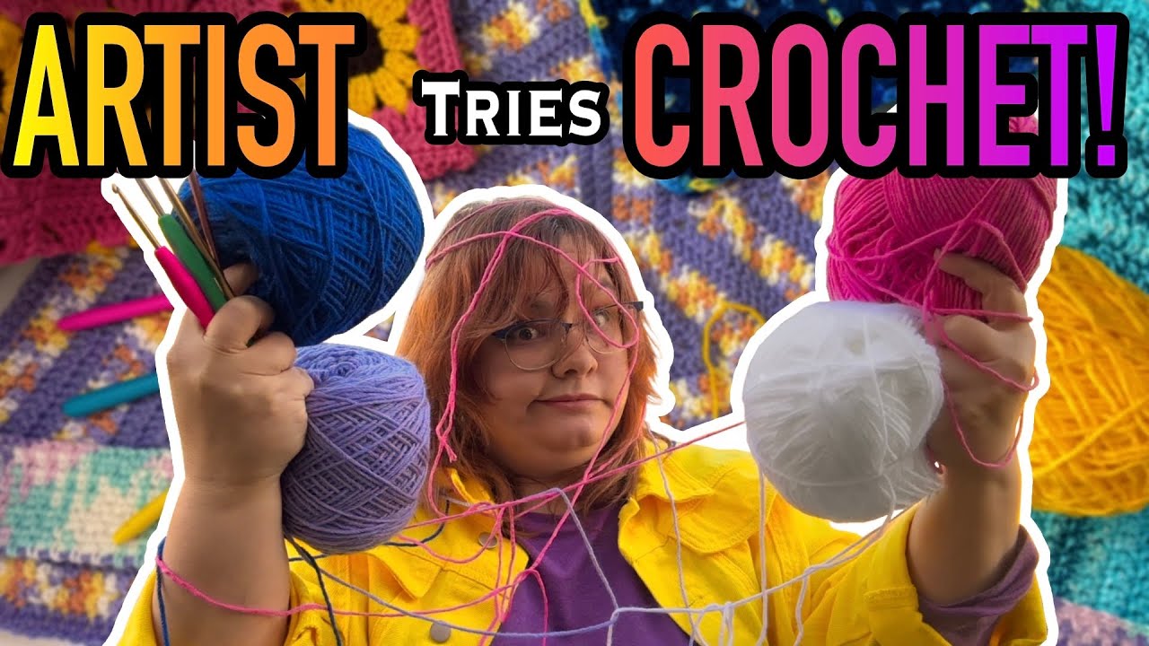 ARTIST Tries CROCHET!?
