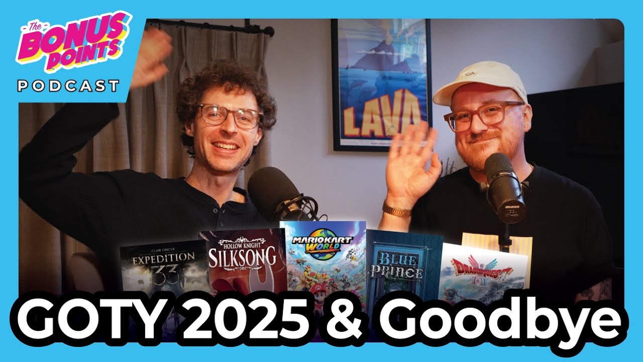 Game of the Year 2025 and Goodbye - The Bonus Points Podcast