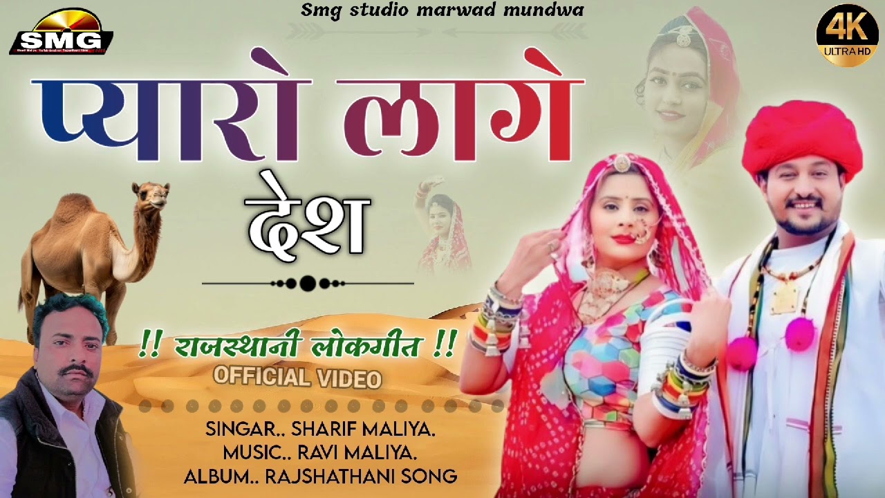 New Rajasthani Song 2024 | प्यारो लागे देश गायक शरीफ मालिया ! MUSIC RAVI MALIYA | Dholak Champion