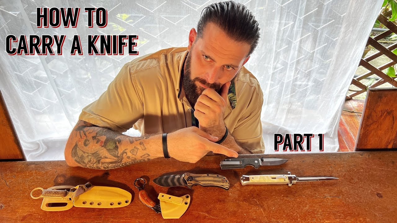 HOW TO CARRY A KNIFE | Pt. 1 EDC Blade Tips & Tricks