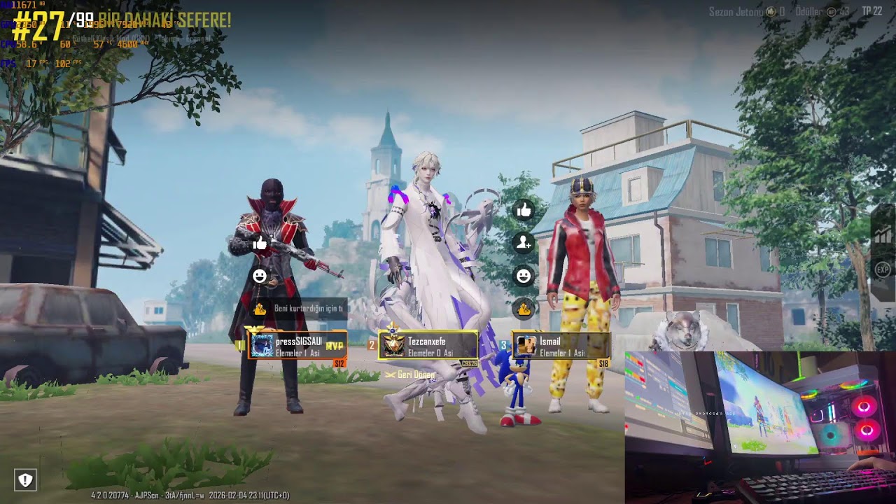 PUBG MOBİLE RANK KASIMI