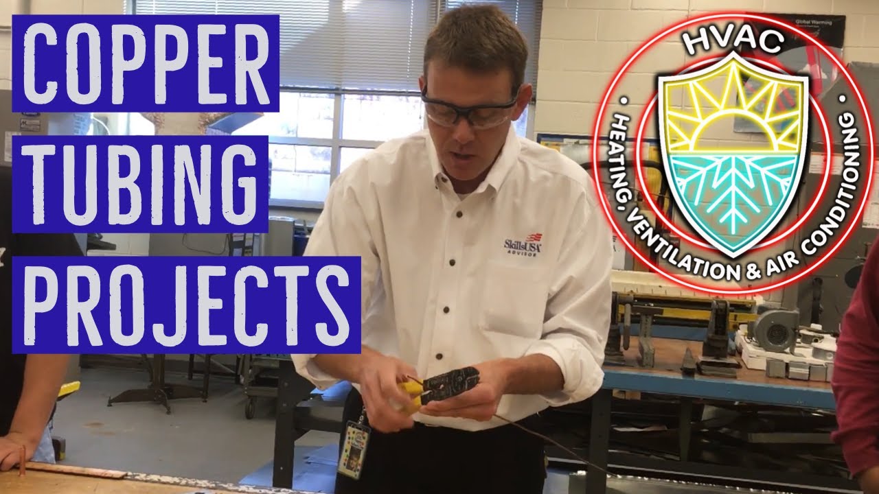 HVAC Basics: Skills, Tools, & Procedures - Practice Swaging with a Swage Punch & Hammer