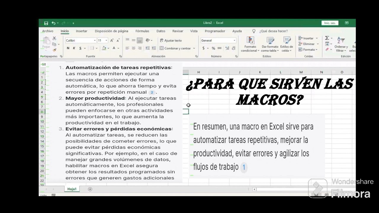 &iquest;QUE SON LAS MACROS?