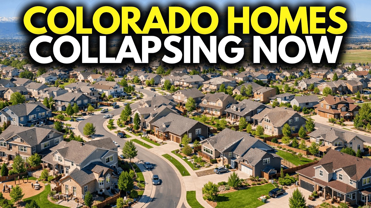 Colorado Housing Crash 2026: 10 Cities Where Home Prices Are Crashing Fast