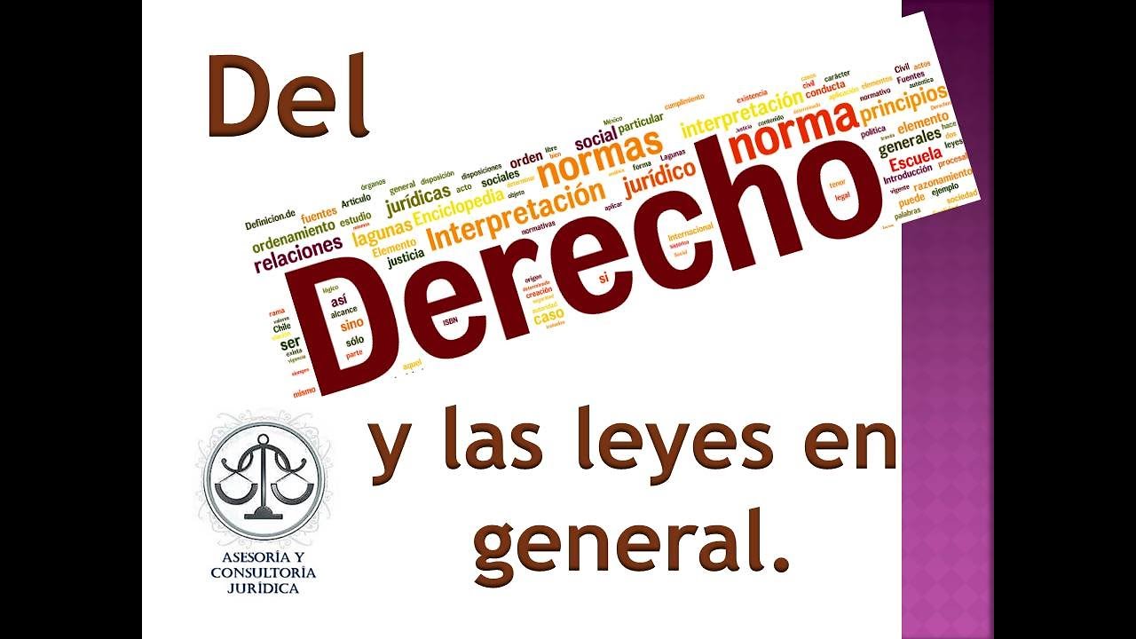 DEL DERECHO Y LA LEY EN GENERAL. REGLAMENTO, LEY Y LEY NATURAL