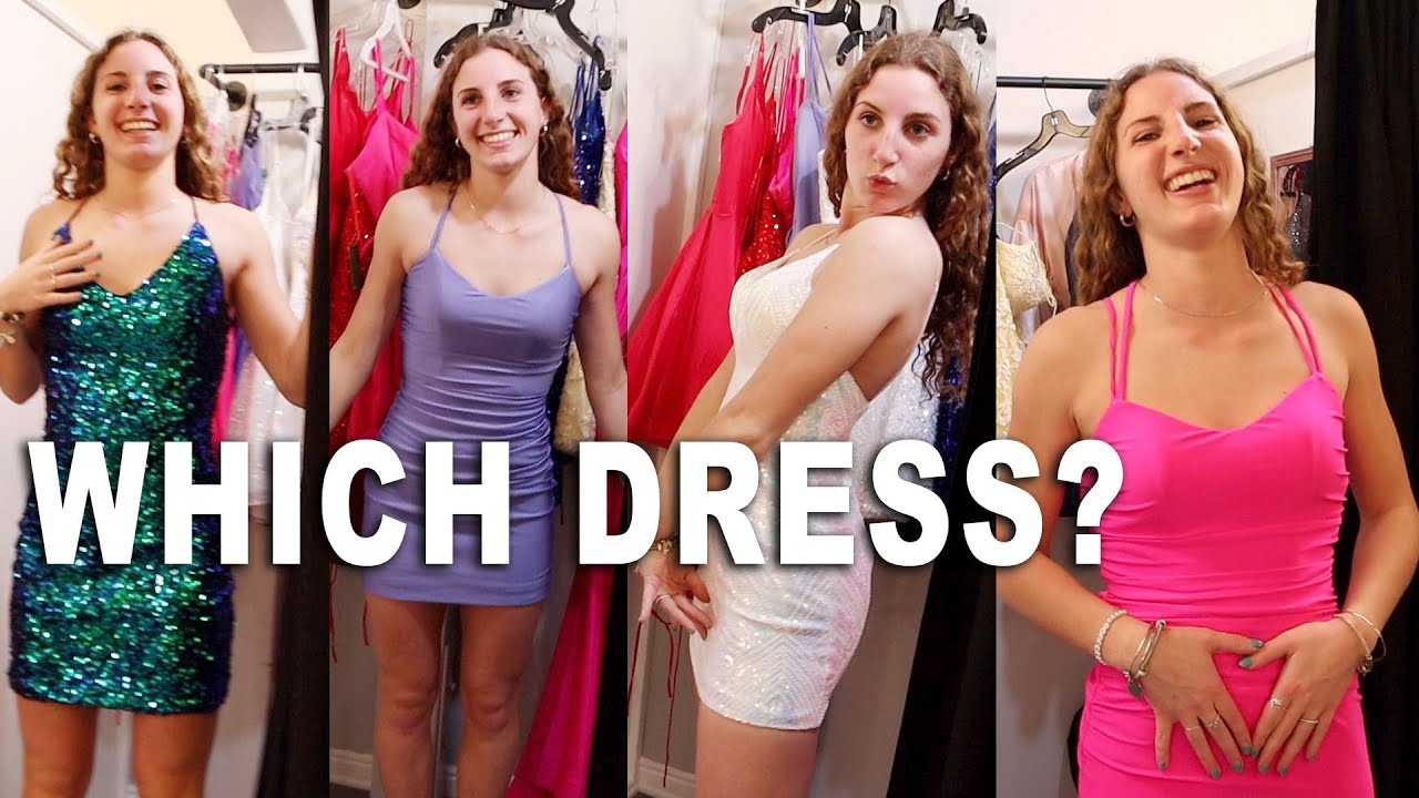 Dress Shopping For Preference!  Help us Pick!
