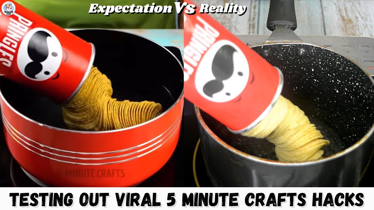 Testing Out Viral Food Hacks By 5 MINUTE CRAFTS | Trying Viral 5 Minute Crafts Hacks | Hunger Plans