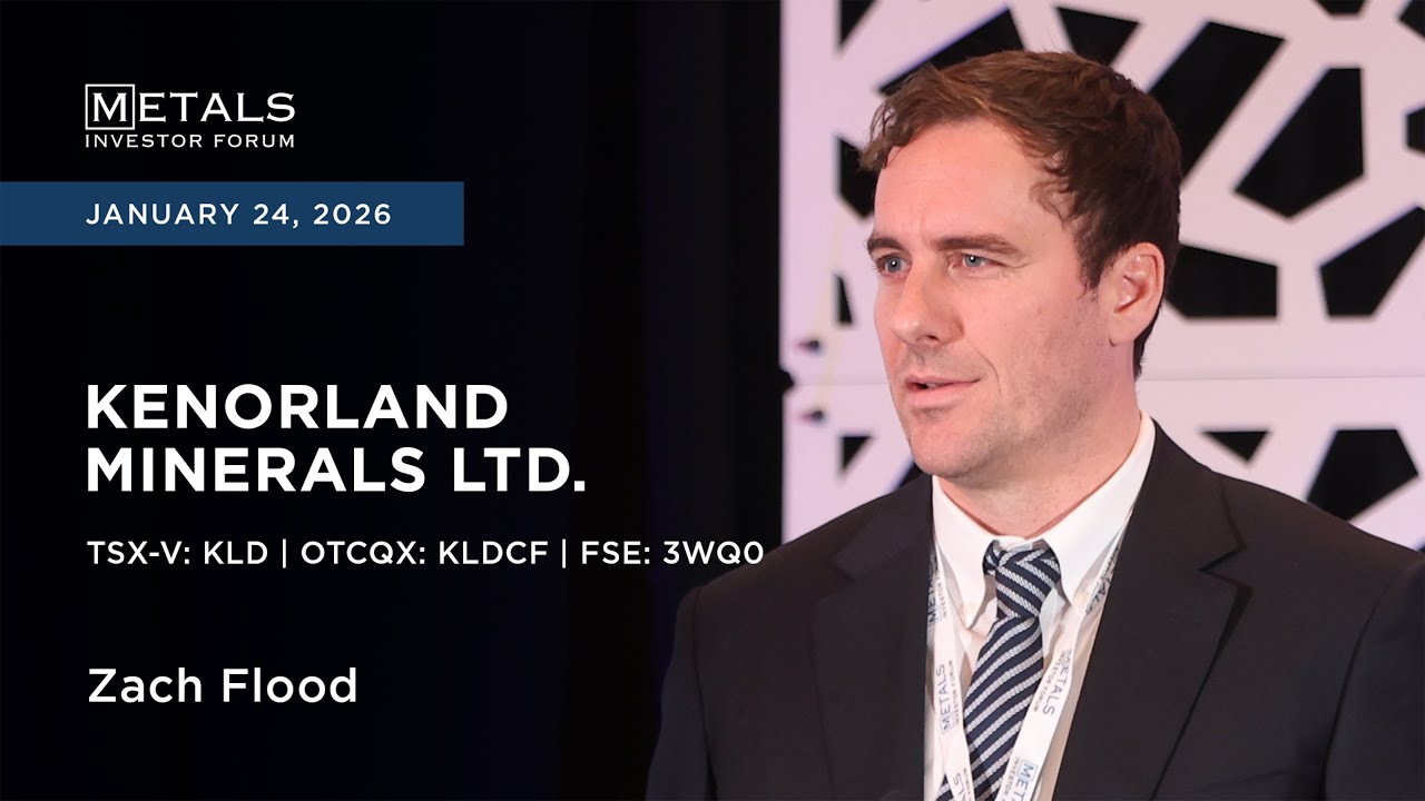 Zach Flood of Kenorland Minerals Ltd. presents at Metals Investor Forum in Vancouver | January 2026