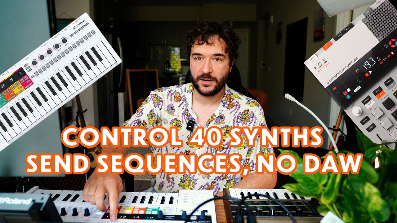 Sequence 40 MIDI tracks with EP 133 K.O. II and KeyStep PRO