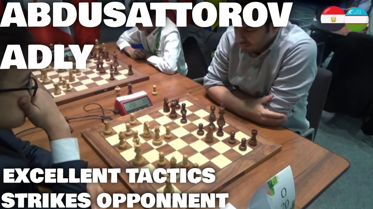 Sudden sacrifice pattern | Abdusattorov - Adly | World blitz