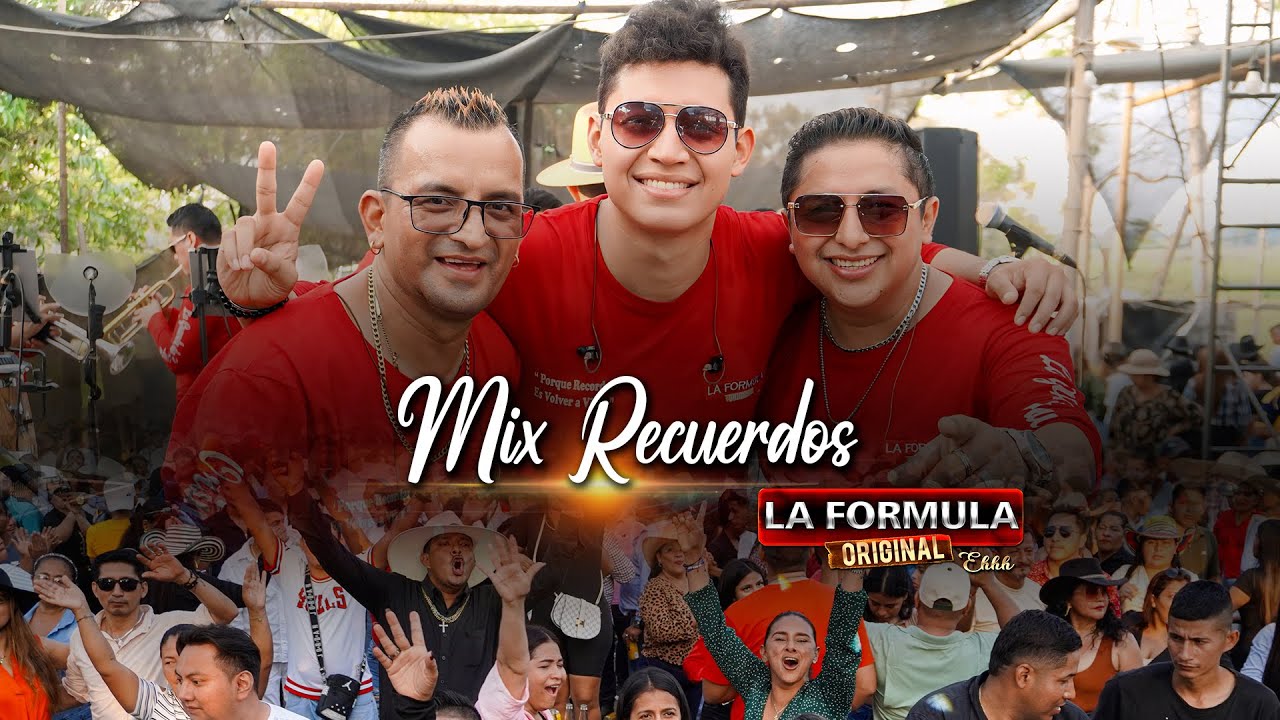 Mix Recuerdos - La Formula Original / En Vivo (Parroquia Los Tintos📌)
