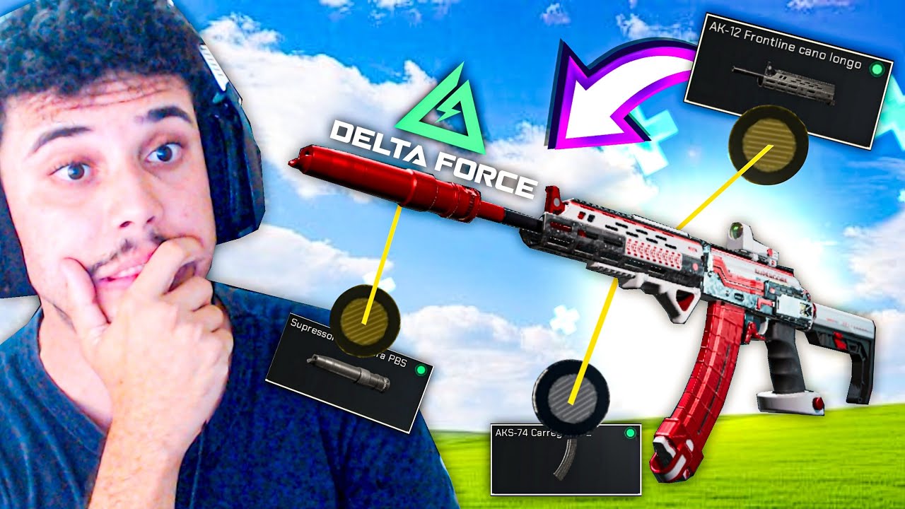 a CLASSE do INSCRITO de AK-12 DESTRUIU o DELTA FORCE MOBILE 💀 NÃO SAIRAM da BASE...