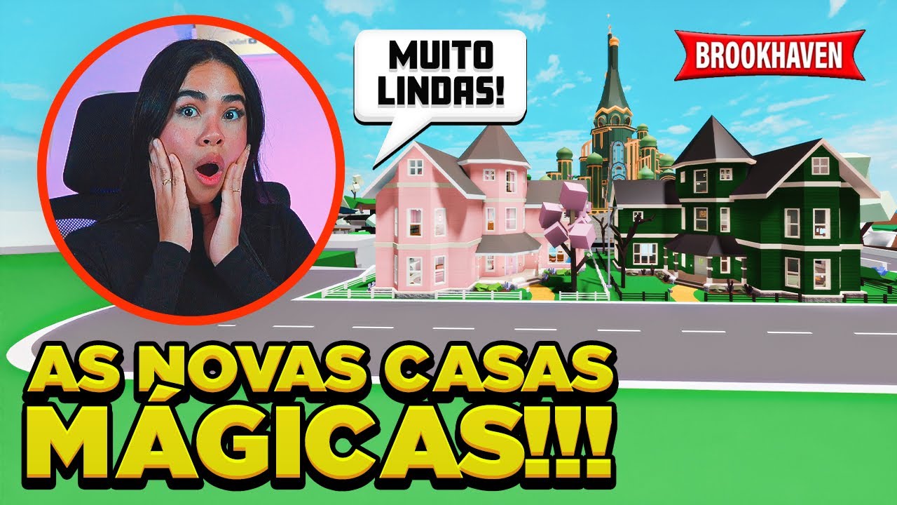 NOVA ATUALIZAÇÃO DE CASAS PRINCESAS EM BROOKHAVEN 