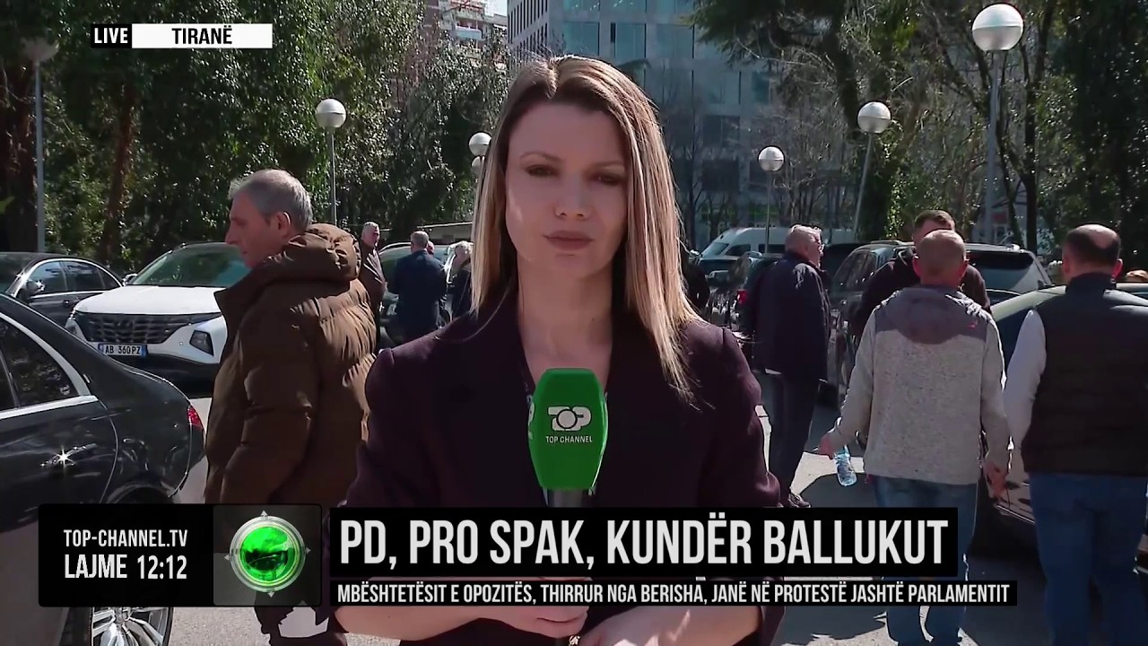 Top Channel/ Berisha para protestuesve: Rama votoi për vete, kryeministri mbrojti vjedhjet