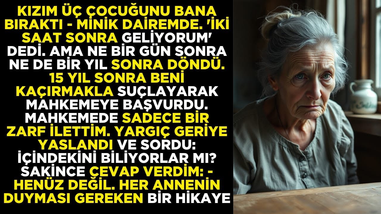 Kızım Bana Üç Oğlunu Bıraktı ve Kayboldu — 15 Yıl Sonra Çocukları Kaçırmakla Suçladı