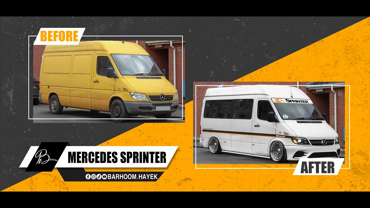 Mercedes Sprinter (modifications on photoshop)