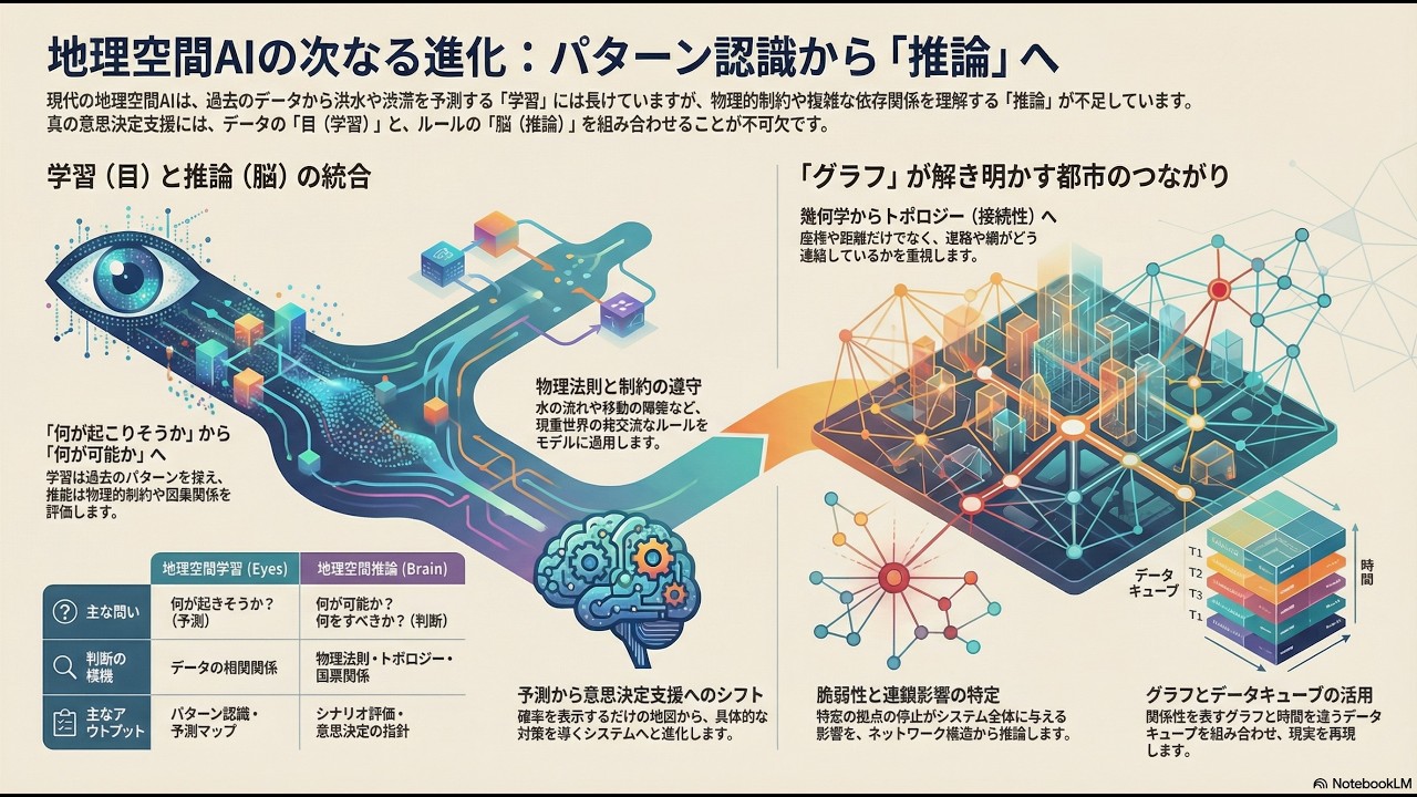AIは地図を「見る」から「考える」へ。空間的推論（Geospatial Reasoning）が変える意思決定の未来