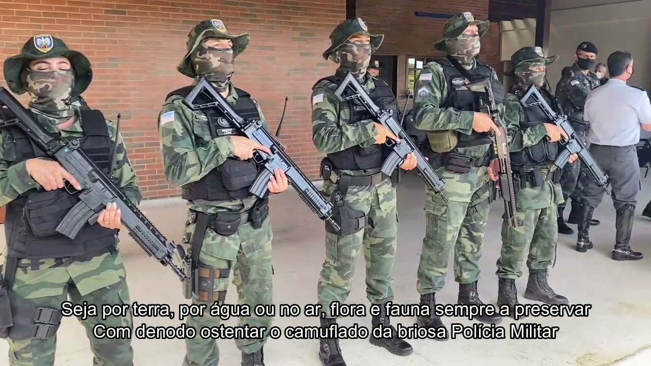Canção Oficial do BPMA - Batalhão de Polícia Militar Ambiental da PMES