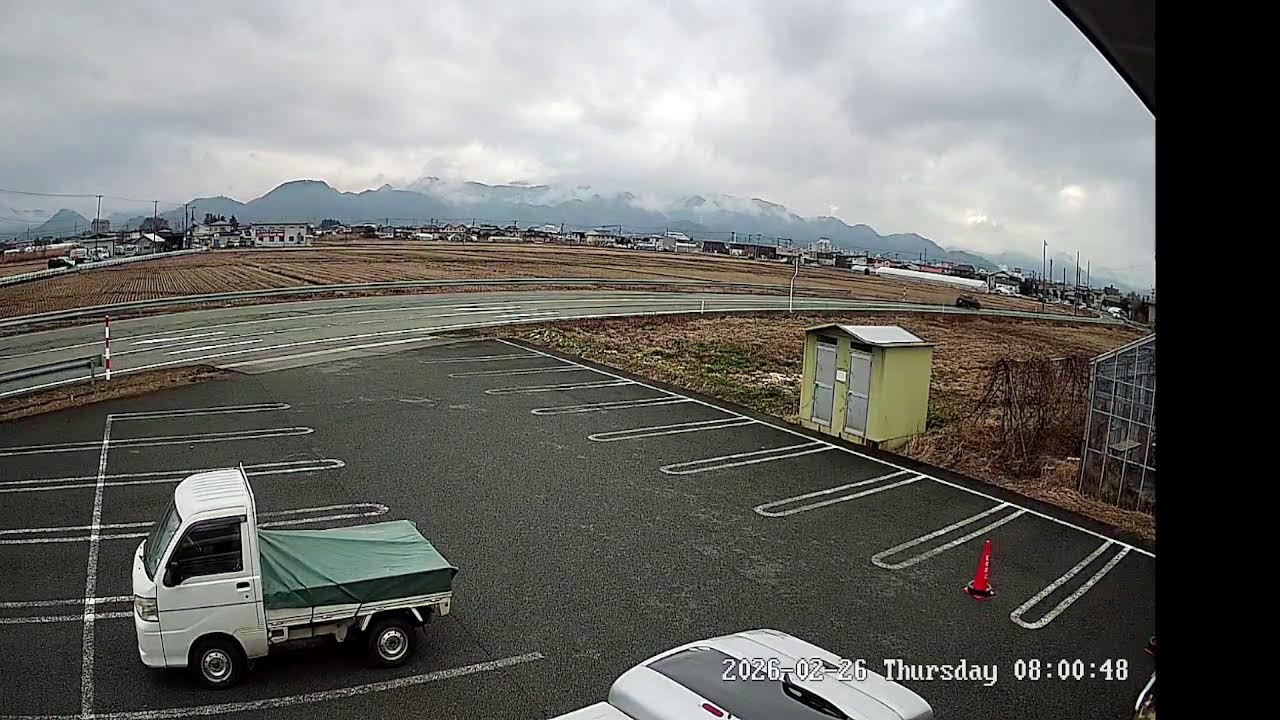 山形県山形市檀野前県道274号線ライブカメラ Yamagata Yamagatashi Live camera.world.cam
