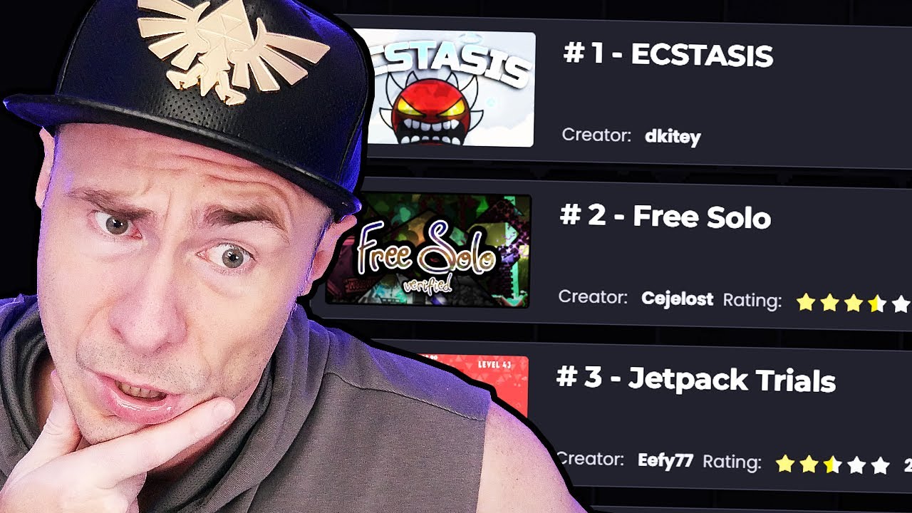 1 ATTEMPT on the TOP 50 HARDEST PLATFORMER DEMONS