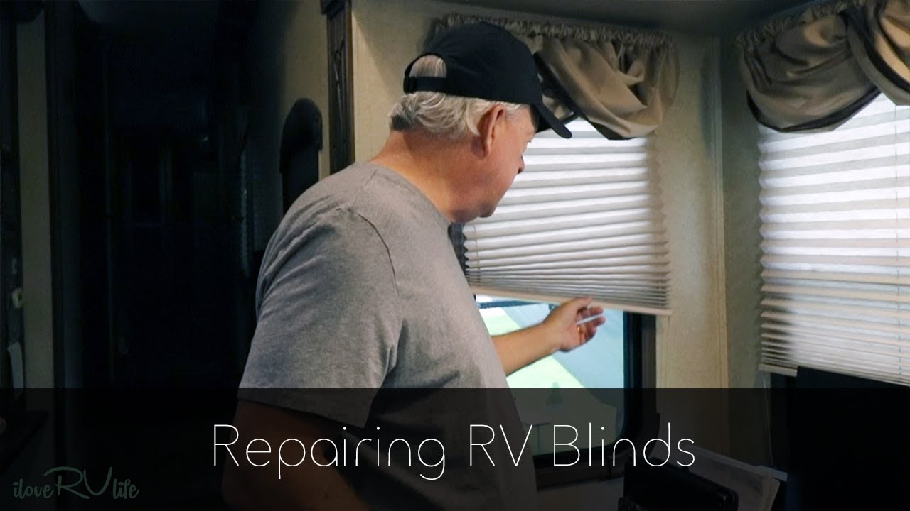 Repairing RV Blinds