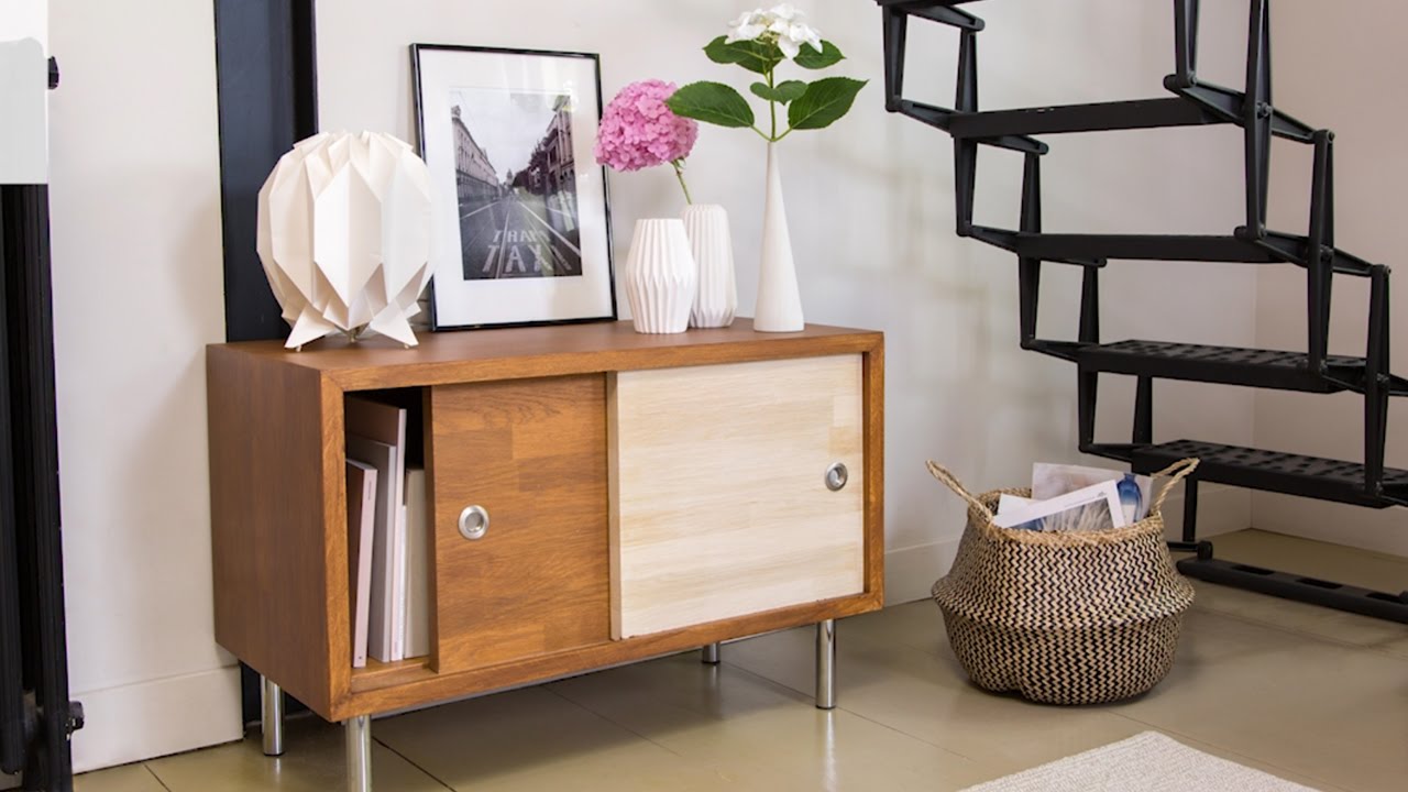 TUTO BRICO - Fabriquer un buffet style scandinave