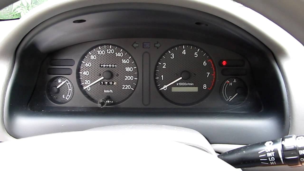 Toyota Corolla E11 1.3L 1998 Luna Start up