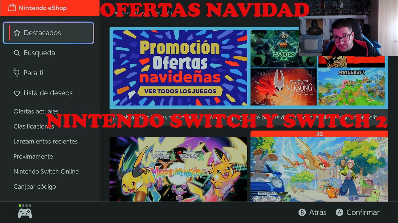 REBAJAS DE INVIERNO NINTENDO SWITCH OFERTAS DE NAVIDAD 2025🎅