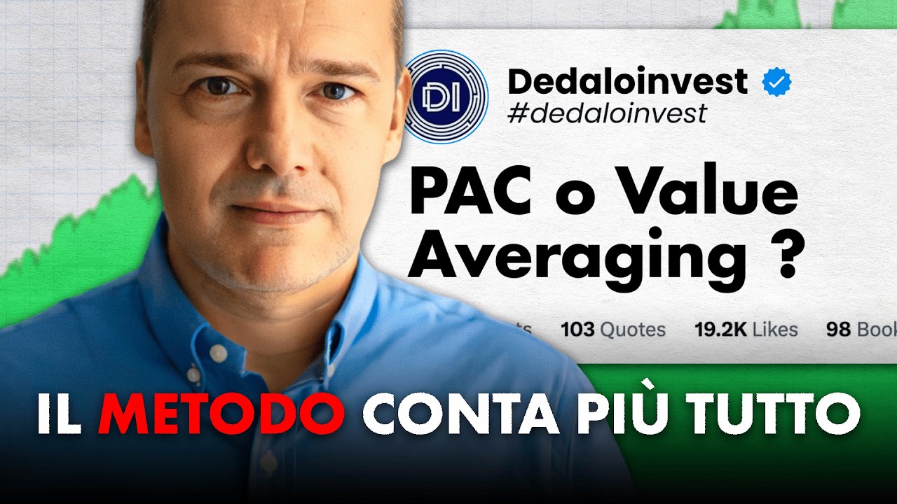 PAC o Value Averaging: qual'è la strategia definitiva per il Portafoglio? (con Dedalo Invest)
