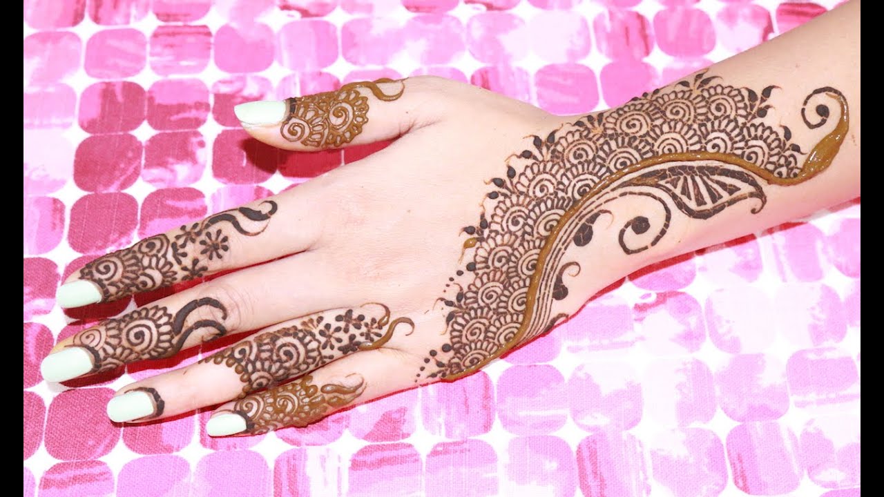 Unique Henna/Mehndi Tutorial: Using Filler Designs