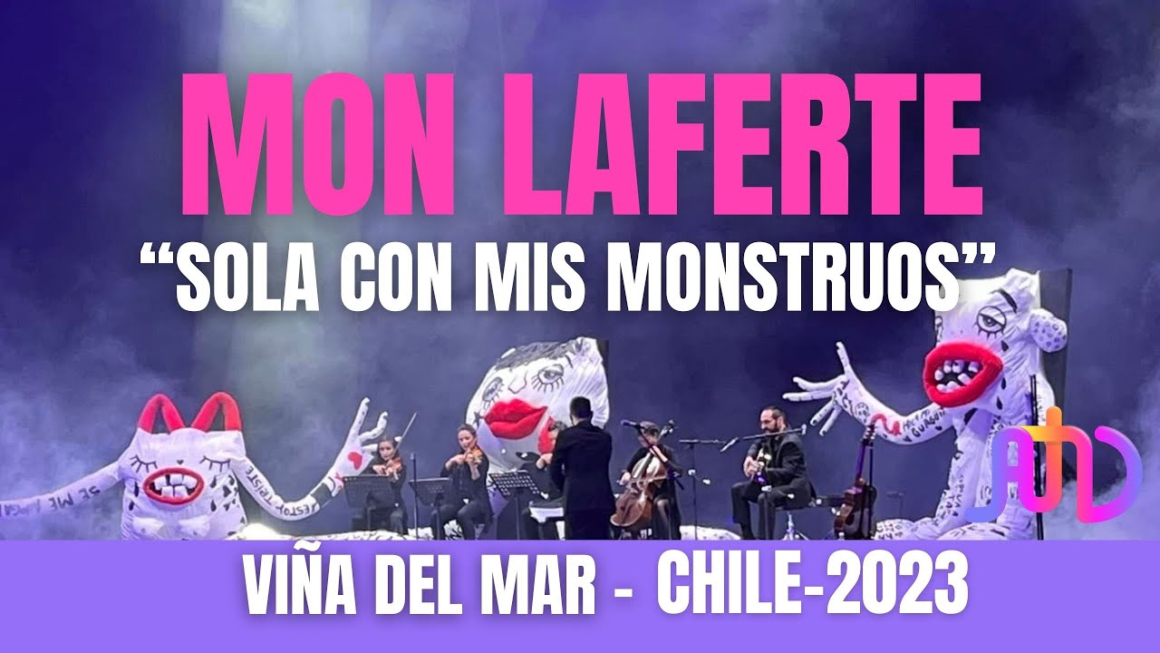 Mon Laferte “Sola con mis monstruos” en #Viña #quintavergara #4k #envivo