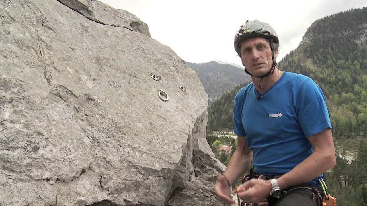 Naturfreunde Bergsport Ausbildung  - Standplatzbau Teil 1