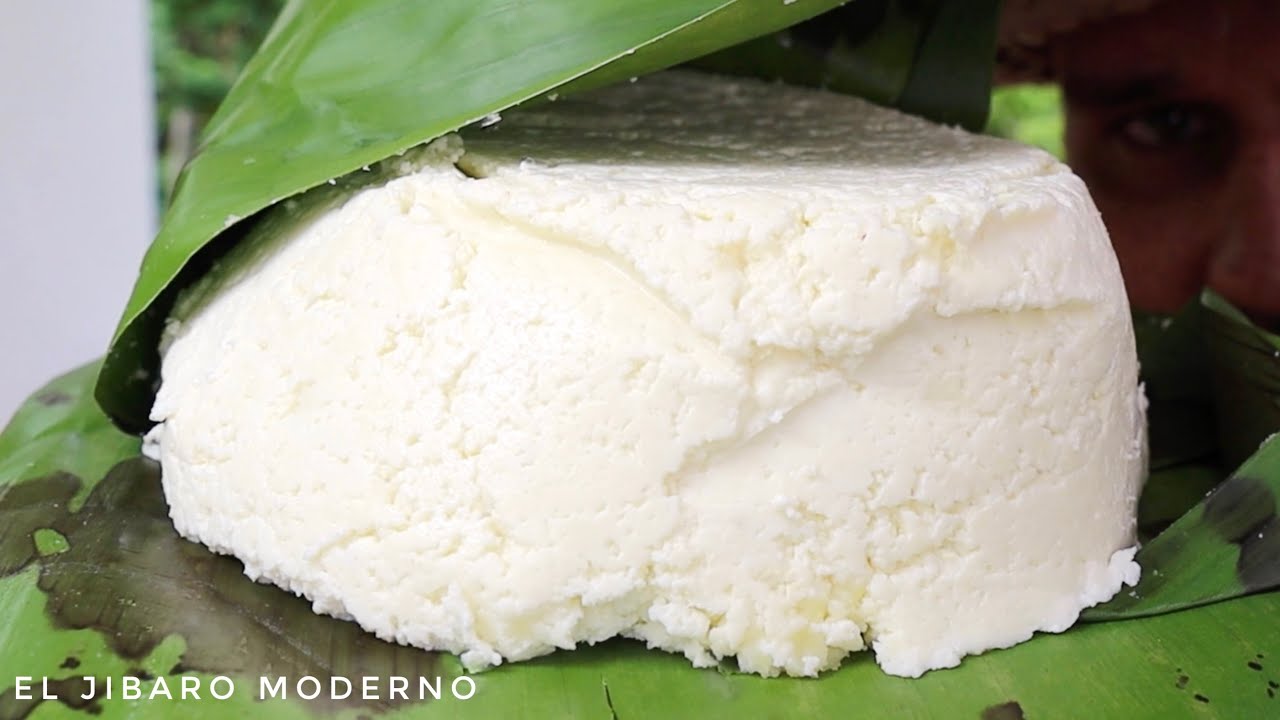 HICE MI PROPIO QUESO DEL PAIS ENVUELTO EN HOJA DE PLATANO AL ESTILO PUERTO RICO