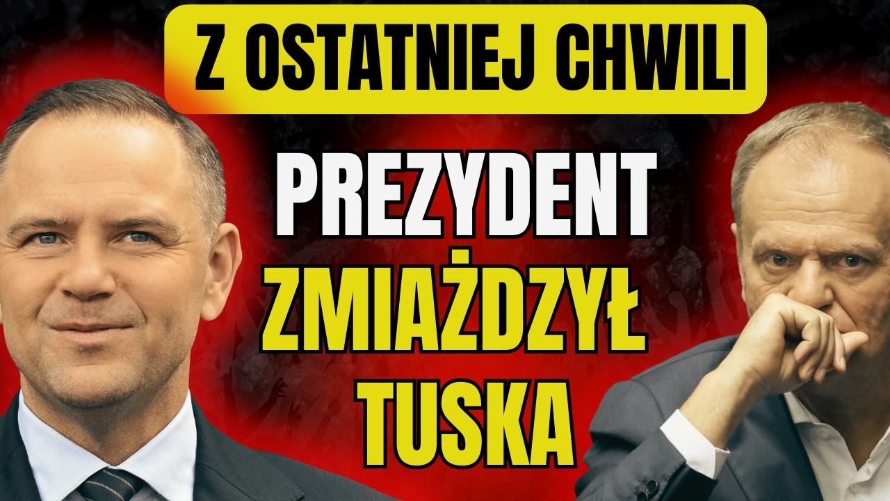 PREZYDENT MIAŻDŻY TUSKA! Afera goni aferę w Warszawie! [ANALIZA]