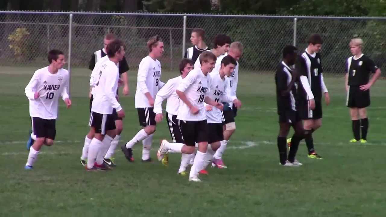 Matthew Burton Goal Xavier vs Ripon Regional Final - 20131017