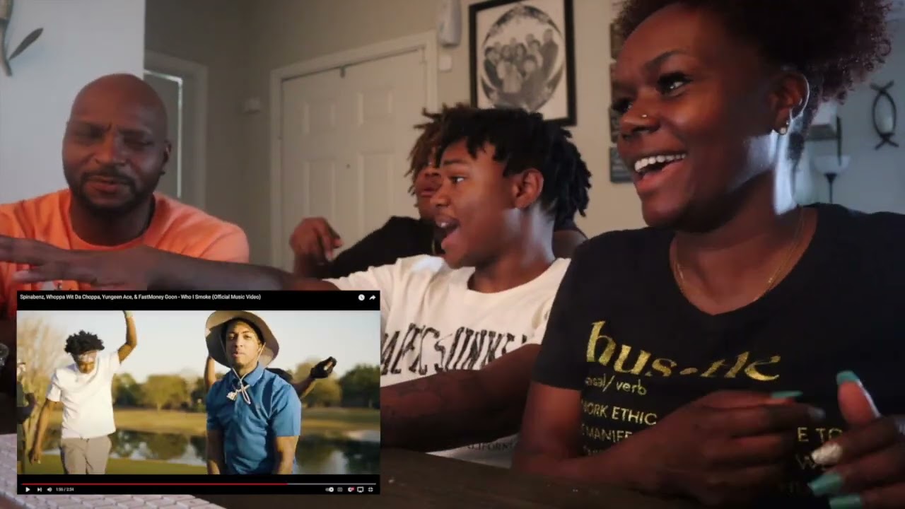 THEY WAS SHOCKED LMAOO!!! PARENTS REACT TO WHO I SMOKE