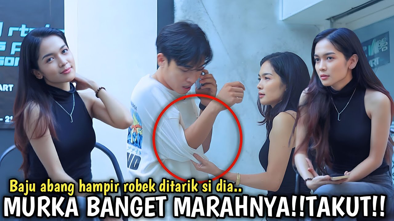 PRANK SHOLAWAT & NGAJI❗️CEWEK INI LAGI SENSI,ABANG SAMPE DIJAMBAK DAN DI TARIK BAJUNYA❗️