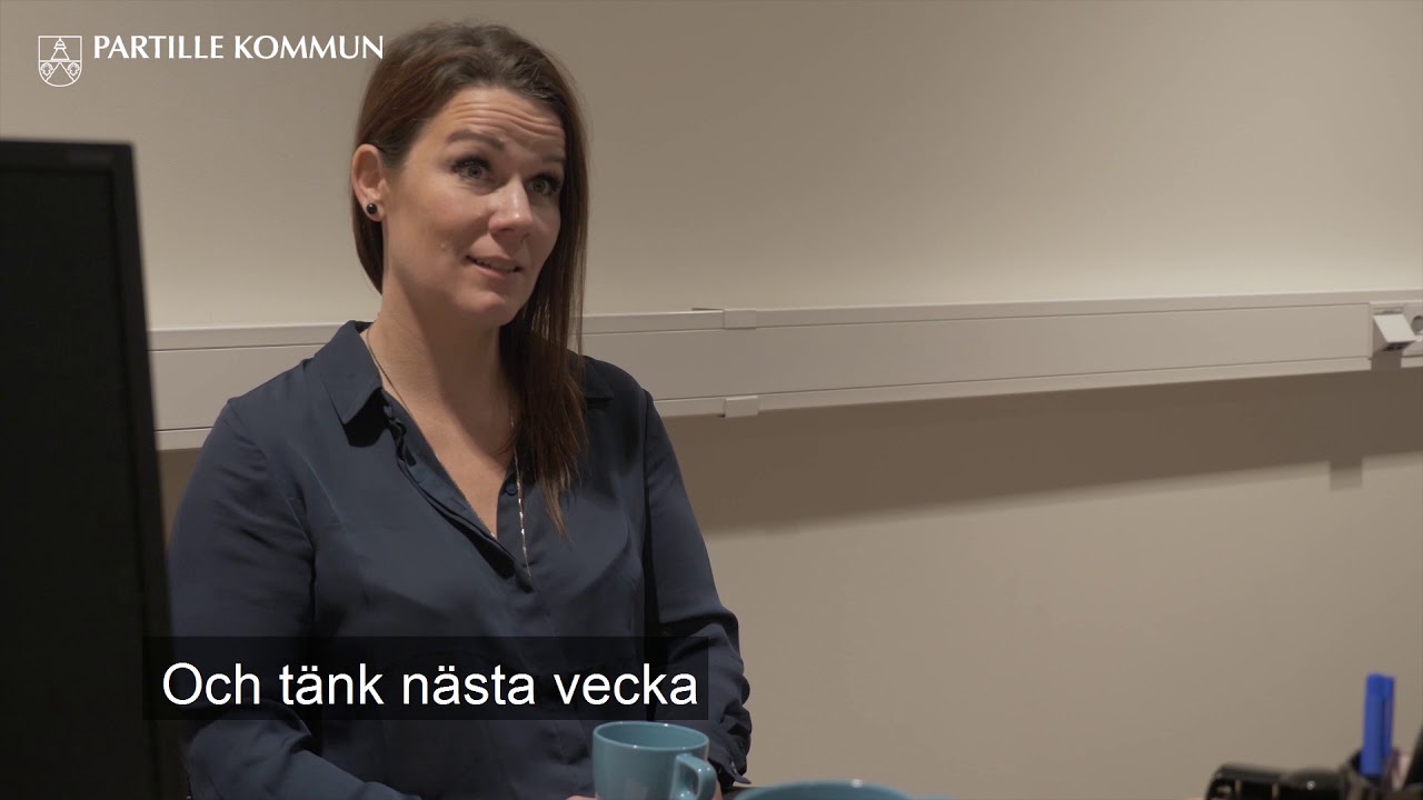 En anställningsintervju textad version Partille kommun